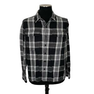 American Eagle Outfitter’s Plaid Flannel Button Down Shirt - Women’s L